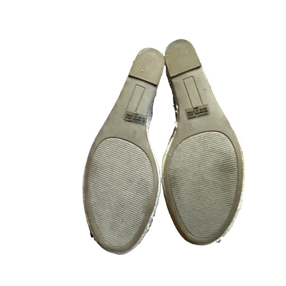 LOFT Pink Ankle Lace Wedge Sandals NWOT Size 9 - Picture 6 of 6